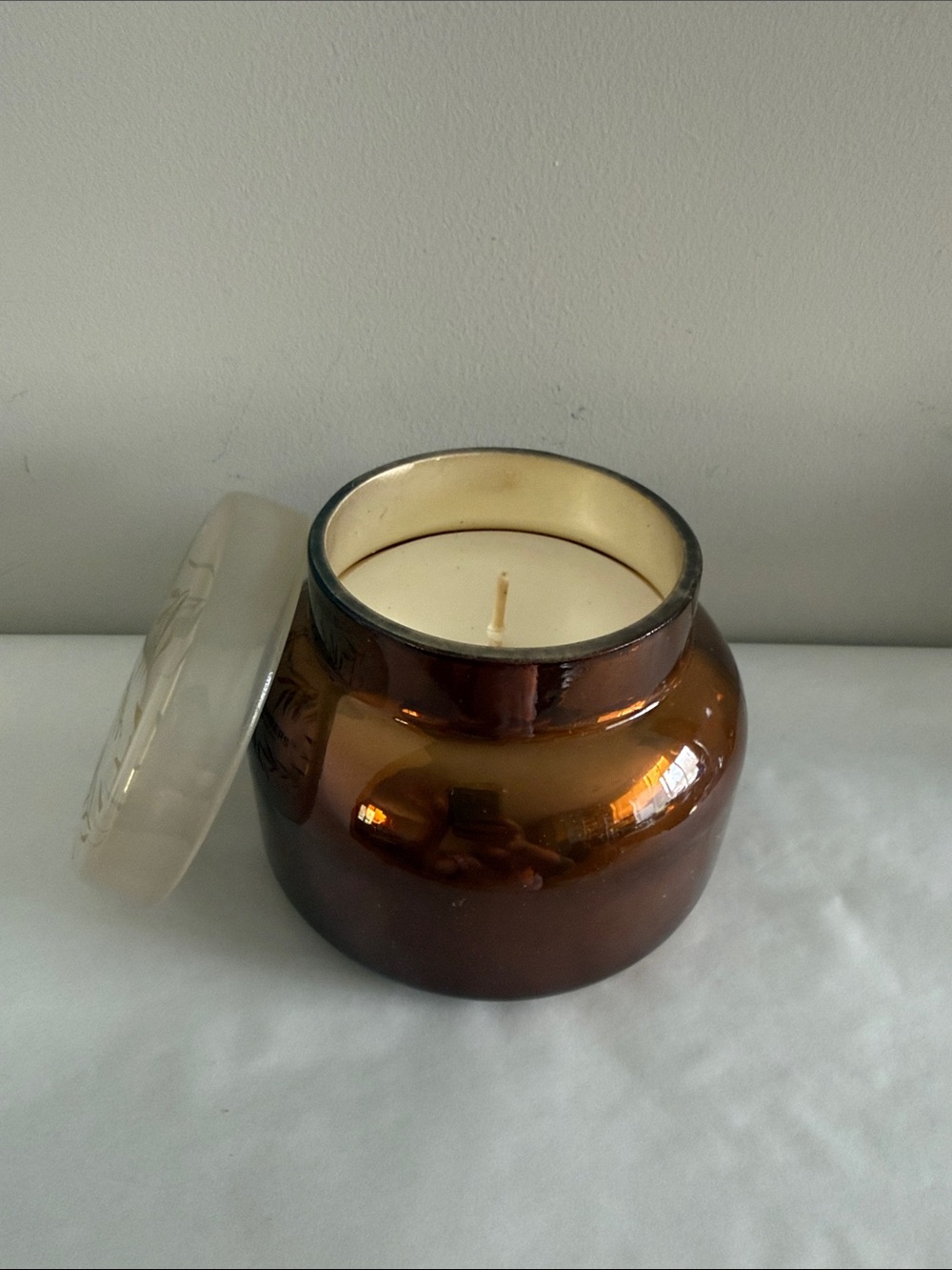 Capri Blue Autumn Glow Fall Candles  (Chestnut Embers, 19 oz) - Picture 5 of 8